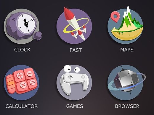 天外来客主题ICON