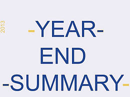 2013 Year end Summary Illustrations