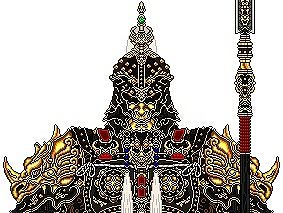 像素传统盔甲其之一：控鹤军左都督描金黑漆大阅甲（个人主页-ZMTMwNjMzMTI=） - 像素画 - 站酷设计师绝望松鼠原创素材 - 站酷ZCOOL