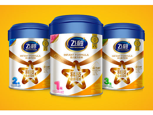 《冠军星品质》飞鹤星飞帆产品包装设计