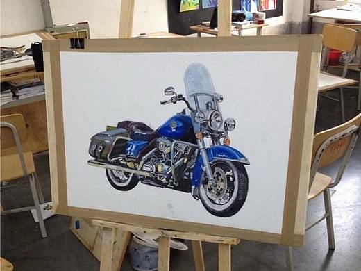 哈雷摩托車(chē)（個(gè)人主頁(yè)-ZMTg3MDU1OTI=） - 交通工具 - 站酷設(shè)計(jì)師攝影有意原創(chuàng)素材 - 站酷ZCOOL