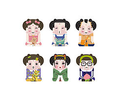 “时尚阿福”系列文创产品