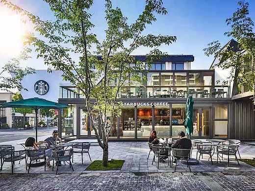 集装箱星巴克咖啡厅