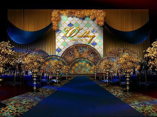 婚礼宴会效果图