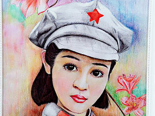 小红军美女