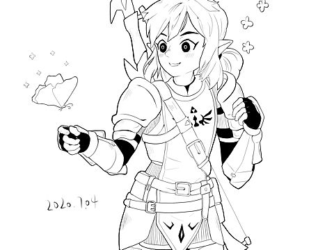 涂鸦 塞尔达 