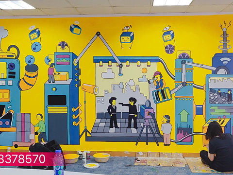 办公室墙绘篇（1）