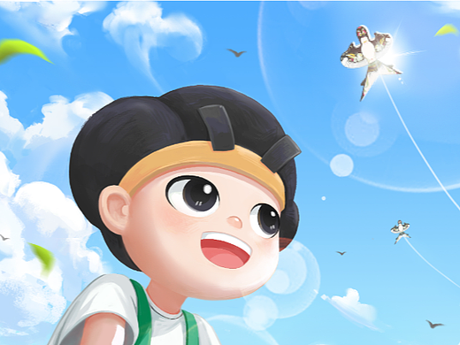 節(jié)氣圖-處暑（個人主頁-ZNjE1Njc0NzI=） - 商業(yè)插畫 - 站酷設計師露露生原創(chuàng)素材 - 站酷ZCOOL