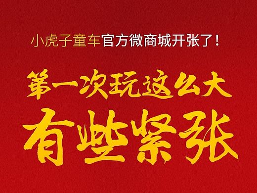 小虎子童车开业活动-团购返现-微商城