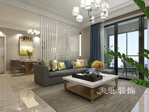 郑州有色地质家园130平现代风格，以功能收纳性能展开布局设计（个人主页-ZMjQwNzA4MDQ=） - 家装设计 - 站酷设计师美巢设计蒋艳斌原创素材 - 站酷ZCOOL