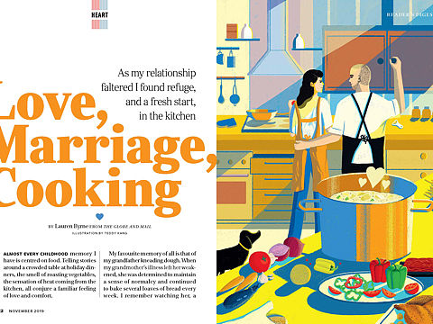 Love, Marriage, Cooking（个人主页-ZNDU5MDE5NTY=） - 商业插画 - 站酷设计师teddyteddykang原创素材 - 站酷ZCOOL