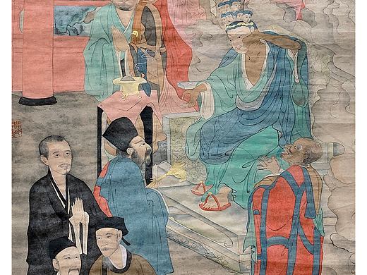 国画工笔《应身观音》