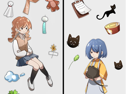 胶带女孩系列合集