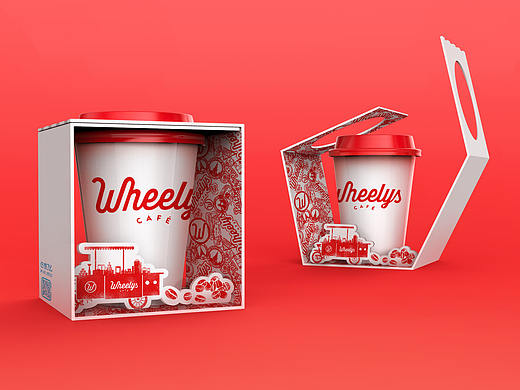 Wheelys咖啡外卖包装设计