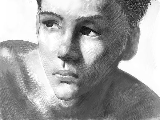 练习头像素描（个人主页-ZMzY3MTk4MTY=） - 创作习作 - 站酷设计师打咏春的田鸡原创素材 - 站酷ZCOOL