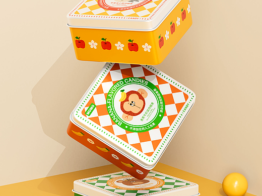 夹心糖果 | 系列插画包装设计