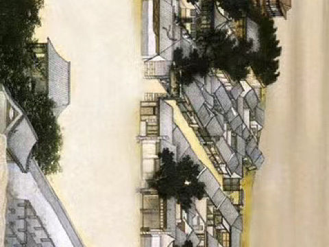 手绘《清明上河图》