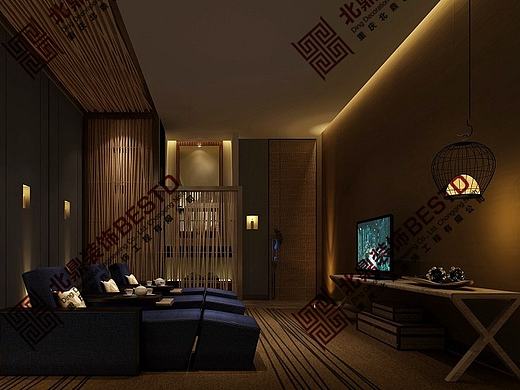 重庆商务酒店装修设计|重庆酒店装修设计-聚兴丽景