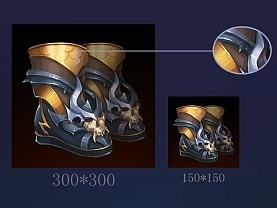 游戏UI 鞋子教程