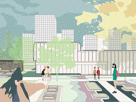 景观软件插画风