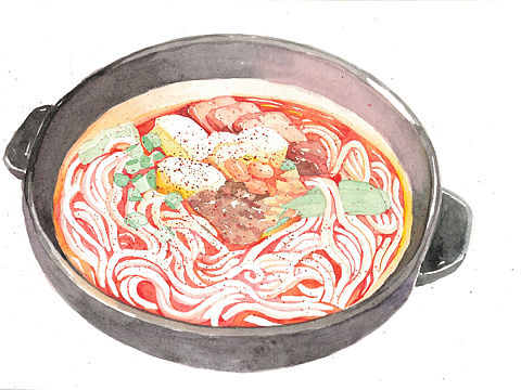 昆明地标小吃（个人主页-ZNDI3NzY0MDQ=） - 商业插画 - 站酷设计师搜酷咖豆原创素材 - 站酷ZCOOL