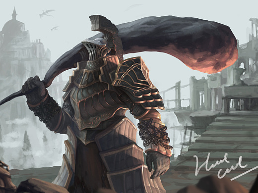 黑魂哈维尔同人