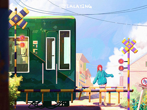 【画点画】---  等红灯