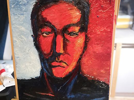 二分之一自画像