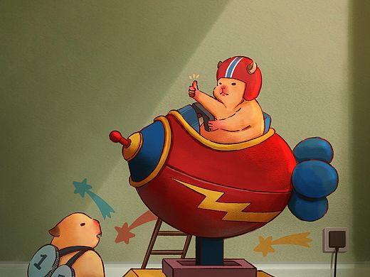 好想养一只金丝熊rua！