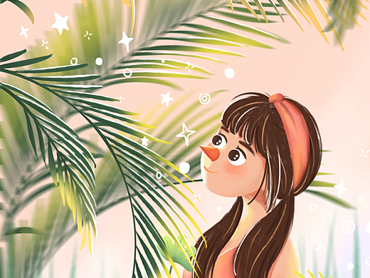 充满希望的女孩儿