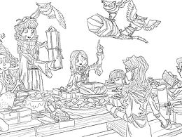 【哈利波特】手游臨摹作品