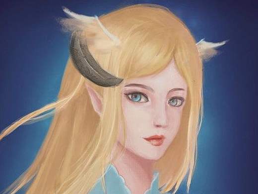 藍(lán)色精靈（個(gè)人主頁-ZMjAzNzQ5MDg=） - 創(chuàng)作習(xí)作 - 站酷設(shè)計(jì)師薇醬原創(chuàng)素材 - 站酷ZCOOL