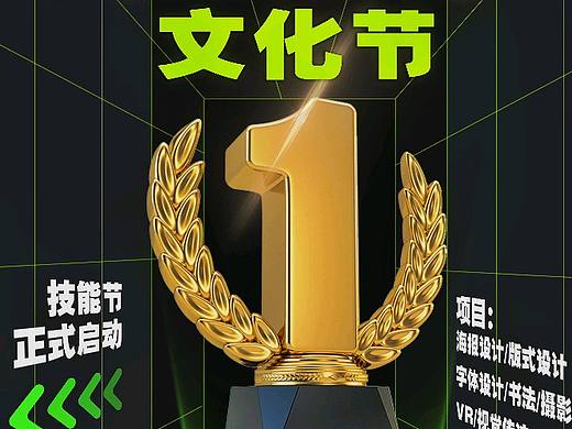 校园技能文化节丨海报