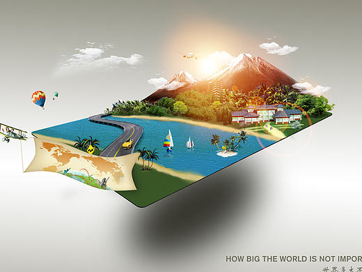 旅游海报主图海报 魔幻效果（个人主页-ZMTY2MDA3MTI=） - 运营设计 - 站酷设计师小祖宗诶原创素材 - 站酷ZCOOL