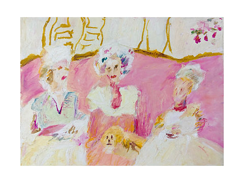 油画棒手绘 Ladies