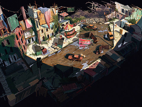 游戏场景设计（个人主页-ZMzczNDg5ODA=） - 游戏原画 - 站酷设计师大小王哈哈原创素材 - 站酷ZCOOL