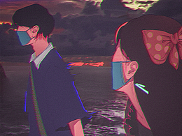 海边