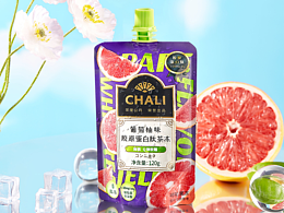 葡萄柚胶原蛋白肽茶冻