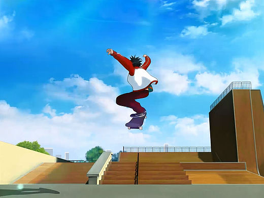 个人动画作品——滑行一路（个人主页-ZMTYxNDQ3NzI=） - 动画片 - 站酷设计师丨陈野丨原创素材 - 站酷ZCOOL