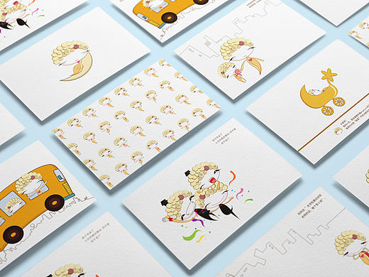 马大姐致爱巧克力吉祥物设计