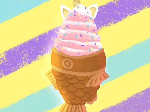 又到了吃冰激凌的季节～:icecream: