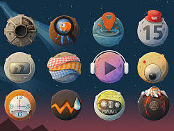 星球主题icon