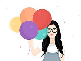 送给前端实习生的插画