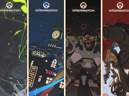 Overwatch 系列同人插画