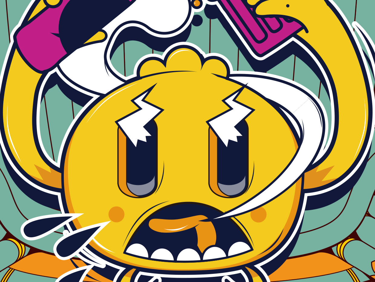 潮牌t恤图案设计