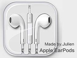 Apple EarPods ICON制作&分解图