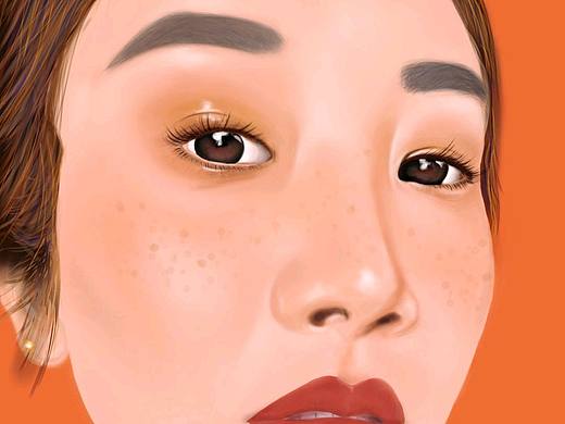 闺蜜照（个人主页-ZNDM0OTcyNjg=） - 创作习作 - 站酷设计师牧人的画笔原创素材 - 站酷ZCOOL