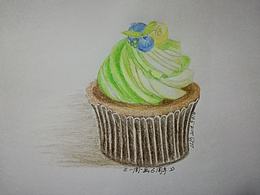 彩铅——甜品