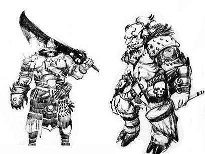 很久前的的小怪兽设定