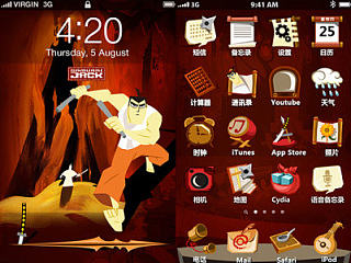 samuraijack skin for ios4